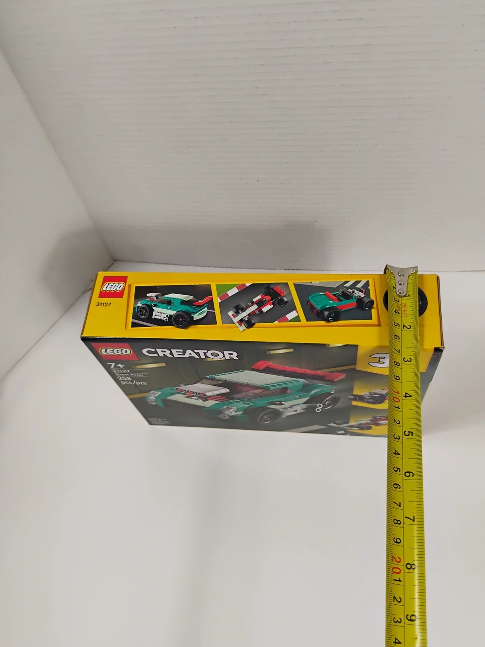 LEGO Creator Street Racer in Teal, Red, White